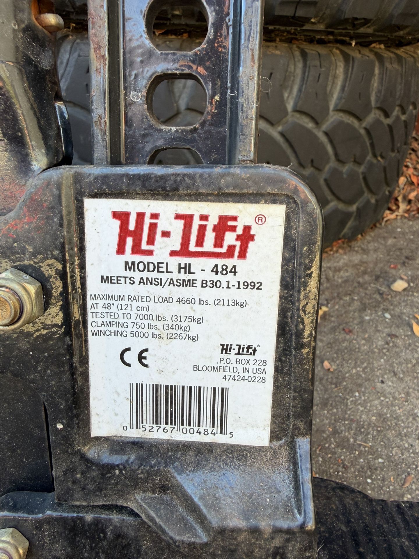 High lift Jack HL-484