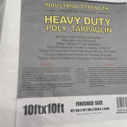 Lona Heavy Dury 10 X 10 Ft. 