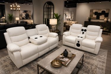 🔥 RECLINING SOFA & LOVESEAT – $1,299 FOR THE SET! 🔥