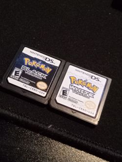 Pokemon Black and Pokemon White + Nintendo 3DS