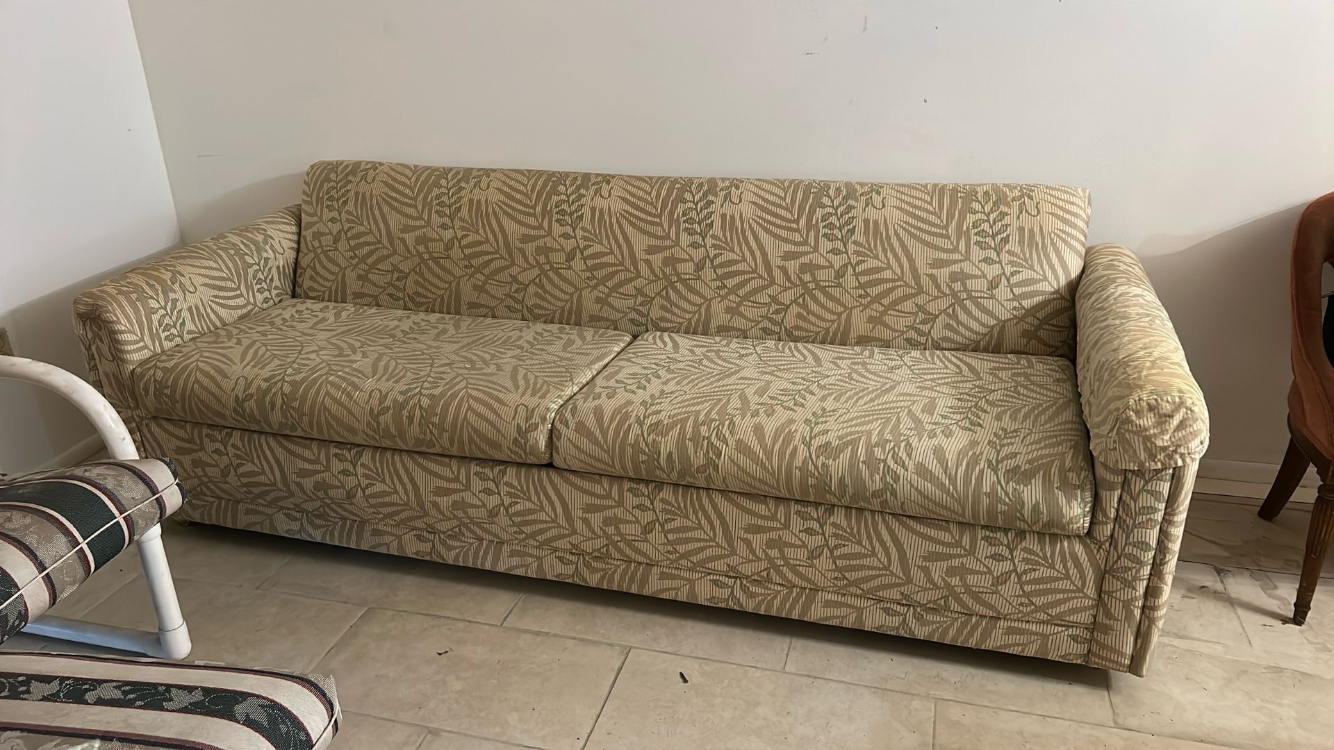 Free sofa, bed couch 7 foot