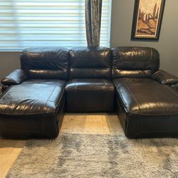 Leather Couch