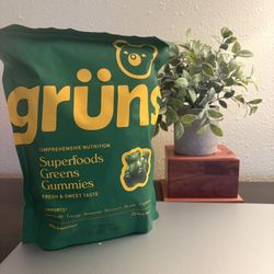 Gruns - Green Gummy Multivitamins - Try Before You Commit!