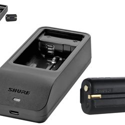 Shure psm300 P3TRA215CL and Shure sb900c battery with a Shure sbc10-100 battery charger
