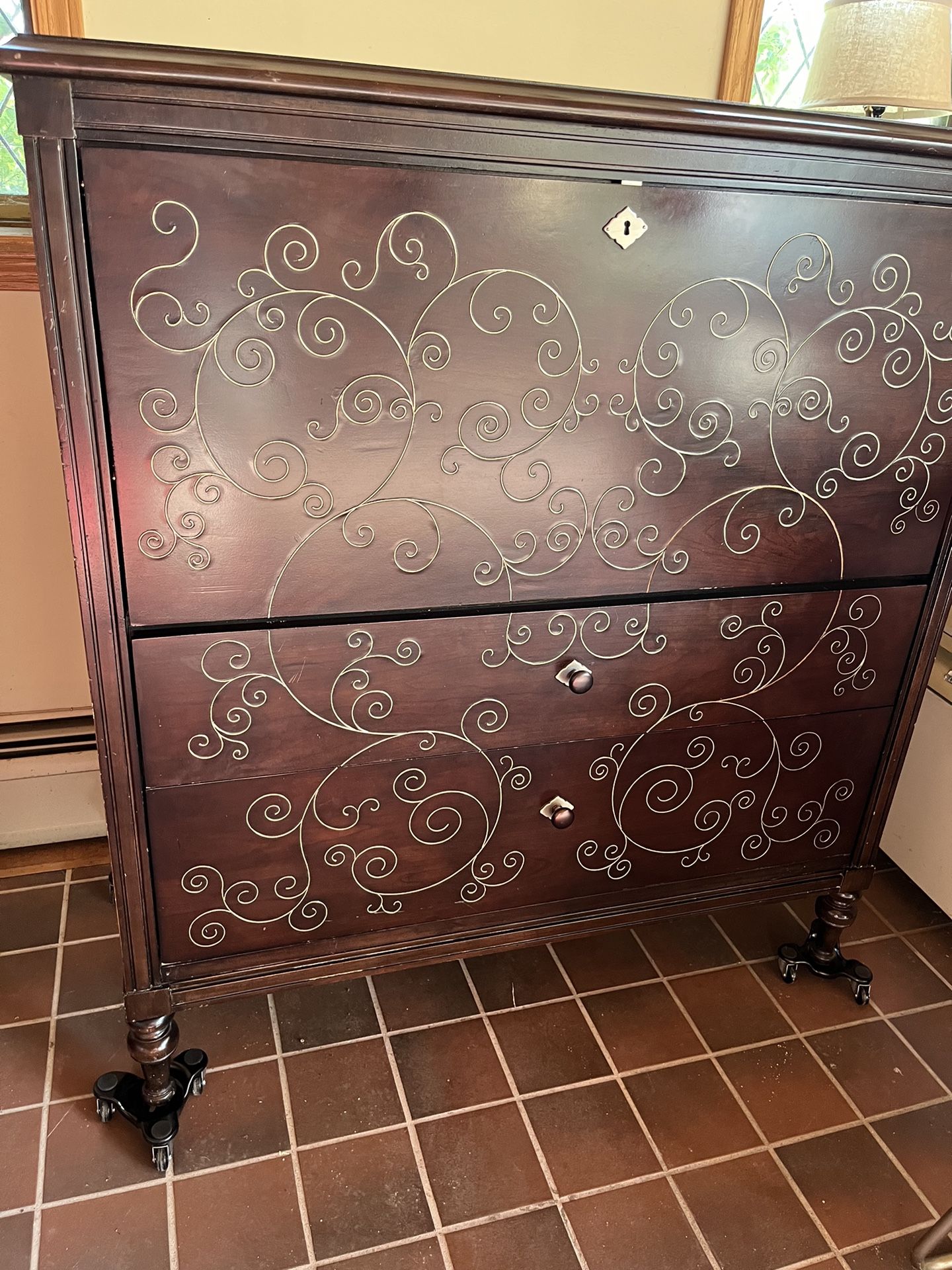Beautiful Bernhardt secretary desk