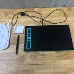 Xenx P3-1060 Graphic Drawing Tablet (10 Shortcut Keys & Downloadable Software)