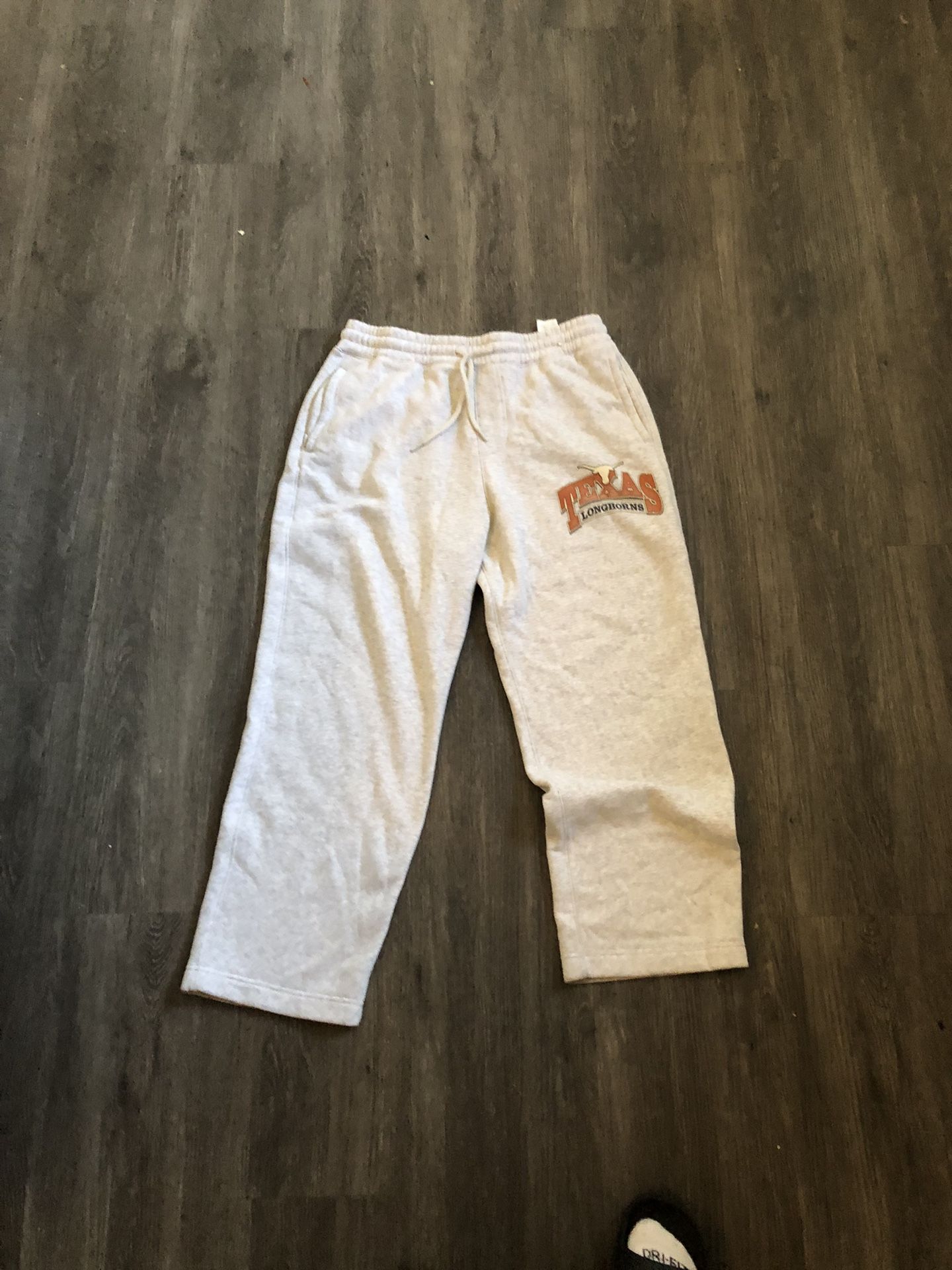 Gray texas sweats