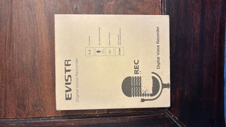 EVISTR DIGITAL VOICE RECORDER
