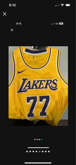 Luka Doncic Lakers Player Stitch Version, Not LeBron