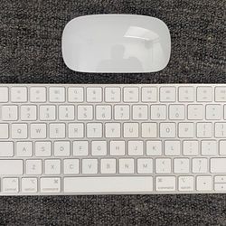Genuine Excellent Condition Apple Magic Mouse & Magic Keyboard Set (2 pc, 1 set)