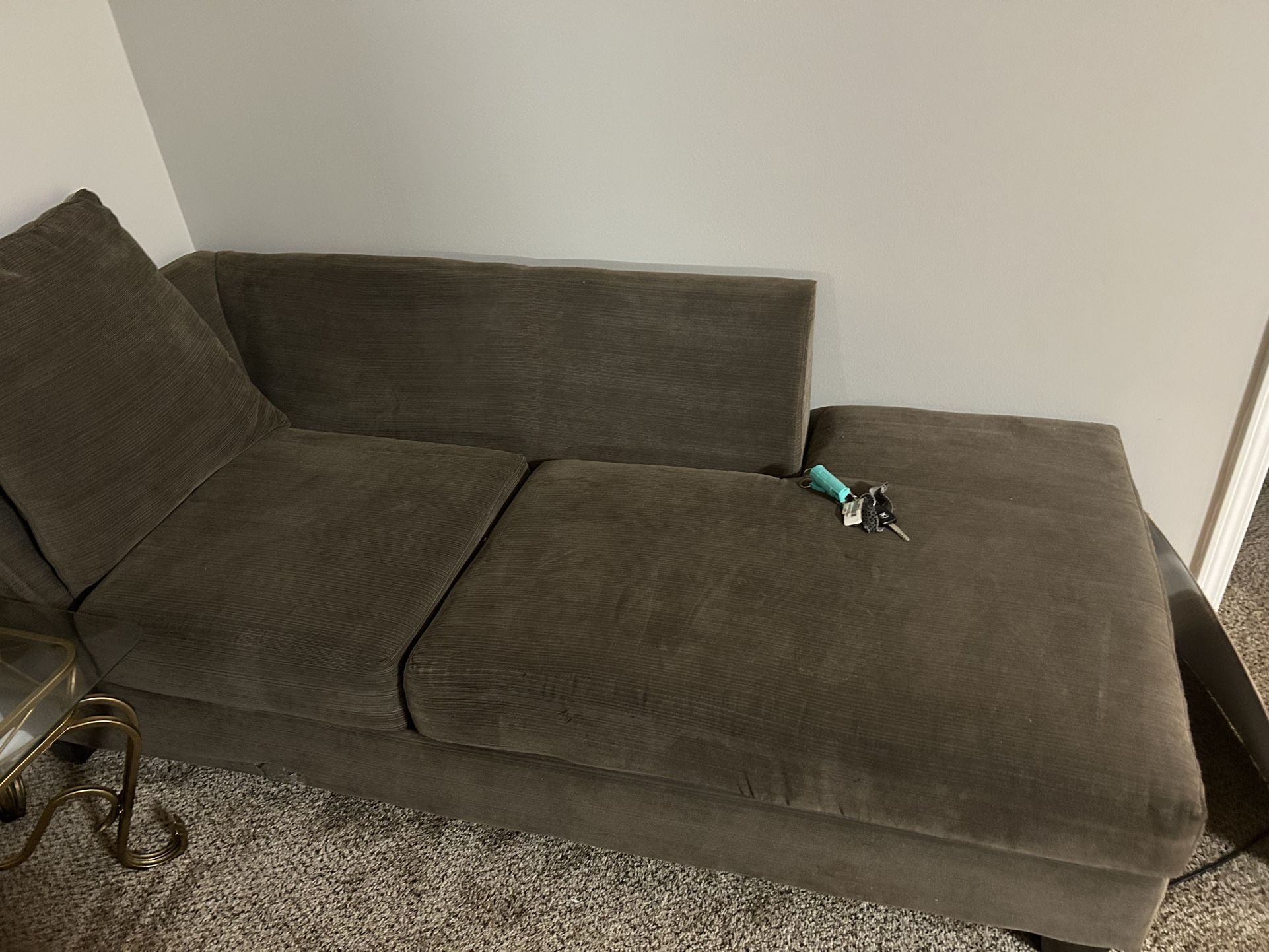 Dark Grey 3 Piece Sectional