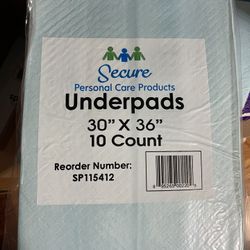30” X 36” Underpads 