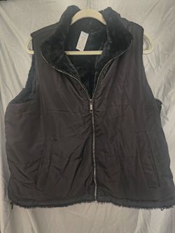 Reversible Black Women's Vest