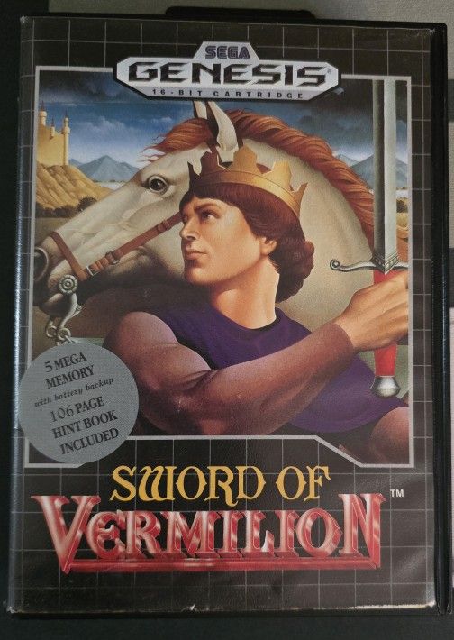 Sword Of Vermillion for Sega Genesis