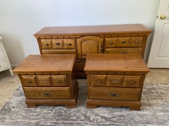 Will Take Best Offers Not Free Dresser With two Nightstand