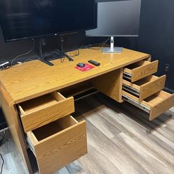 Executive computer desk