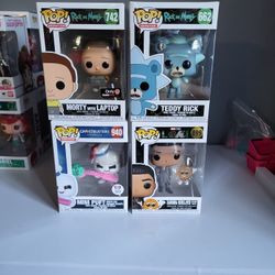 Funko Pop Rick And Morty, Ghostbusters, Marvel