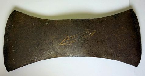 Vintage Stiletto double bit axe head