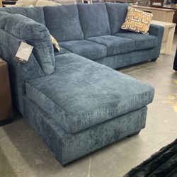 Dodger Blue Sectional New From Ashley Furniture Was $1499 Now $1100 New Can Deliver Can Finance 