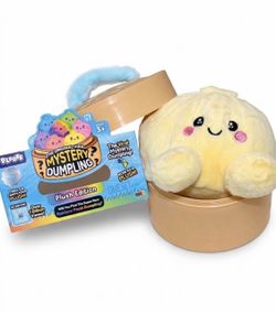 Yellow plush dumpling