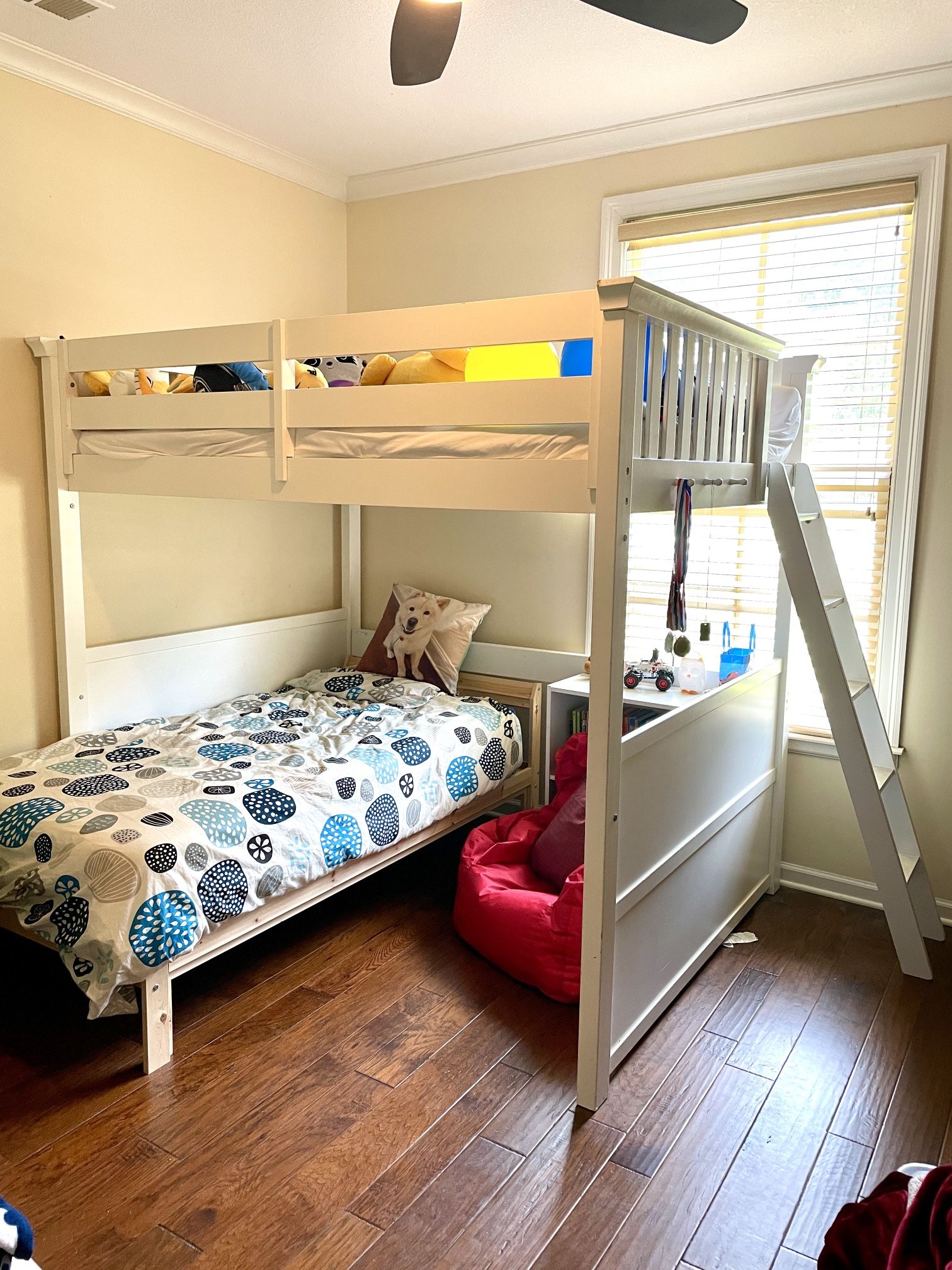 Solid Wood Full-size Loft Bed, Like New