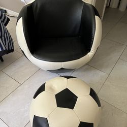 Kids best sale soccer chair