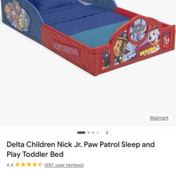 Toddler bed