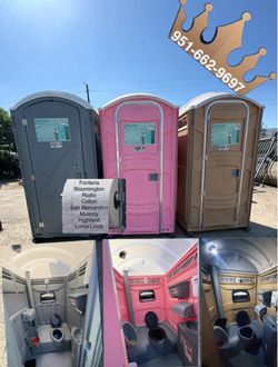 Portable restrooms