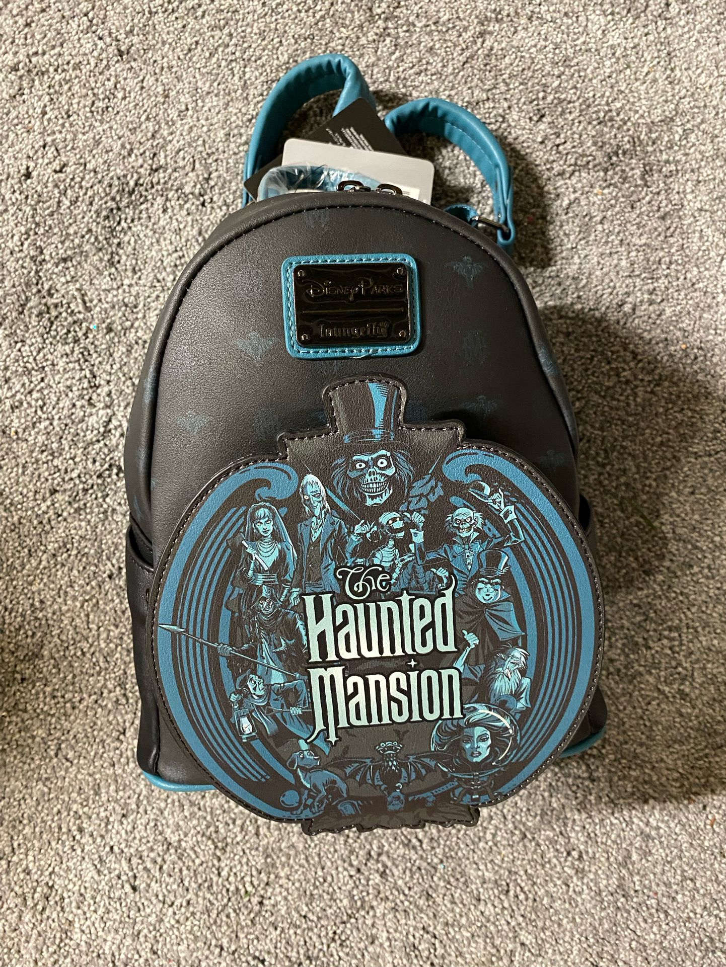 Disney Parks Haunted Mansion Loungefly Backpack