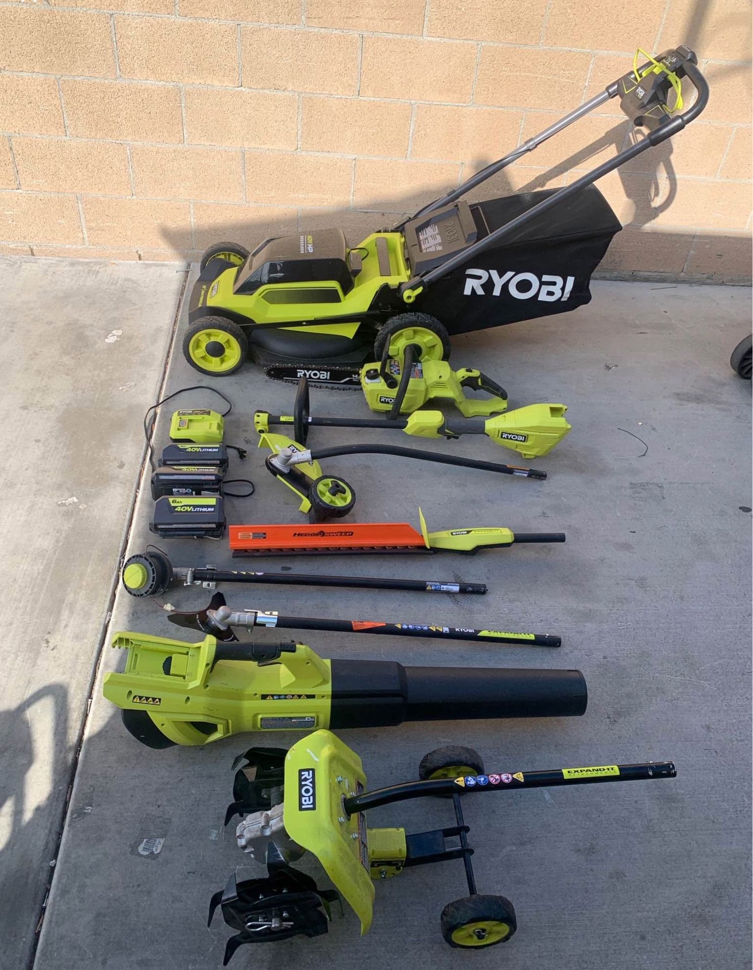 Ryobi 40v Garden Tools 