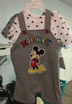 New 3-6 Mickey Mouse outfit