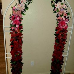 Floral Wedding Altar / Arches 2 Piece Ombre