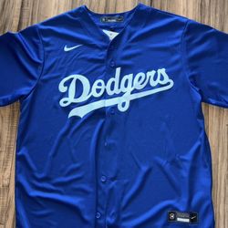 New men’s XL Nike LA dodgers blue Jersey