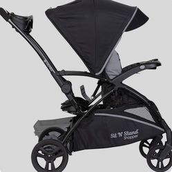 09, 07 , 2020 GP  Model / Modèle: SS27C87A Made in China Fabriqué en Chine:  Name/ Nom: SIT N STAND® 5-IN-1 SHOPPER STROLLER Date / Date:   Lot & Q'ty