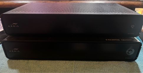 ARRIS DCX3200-M Cable TV Box Dolby Digital Plus HDMI Coaxial Black(2x)