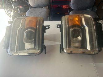 Luses y parrilla de enfrente para GMC sierra