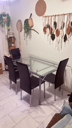 Glass table