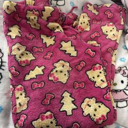 Hello Kitty Gingerbread pink pjs