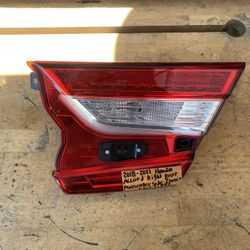 2018,2019,2020,2021 Honda Accord Inner Right Side Tail Light