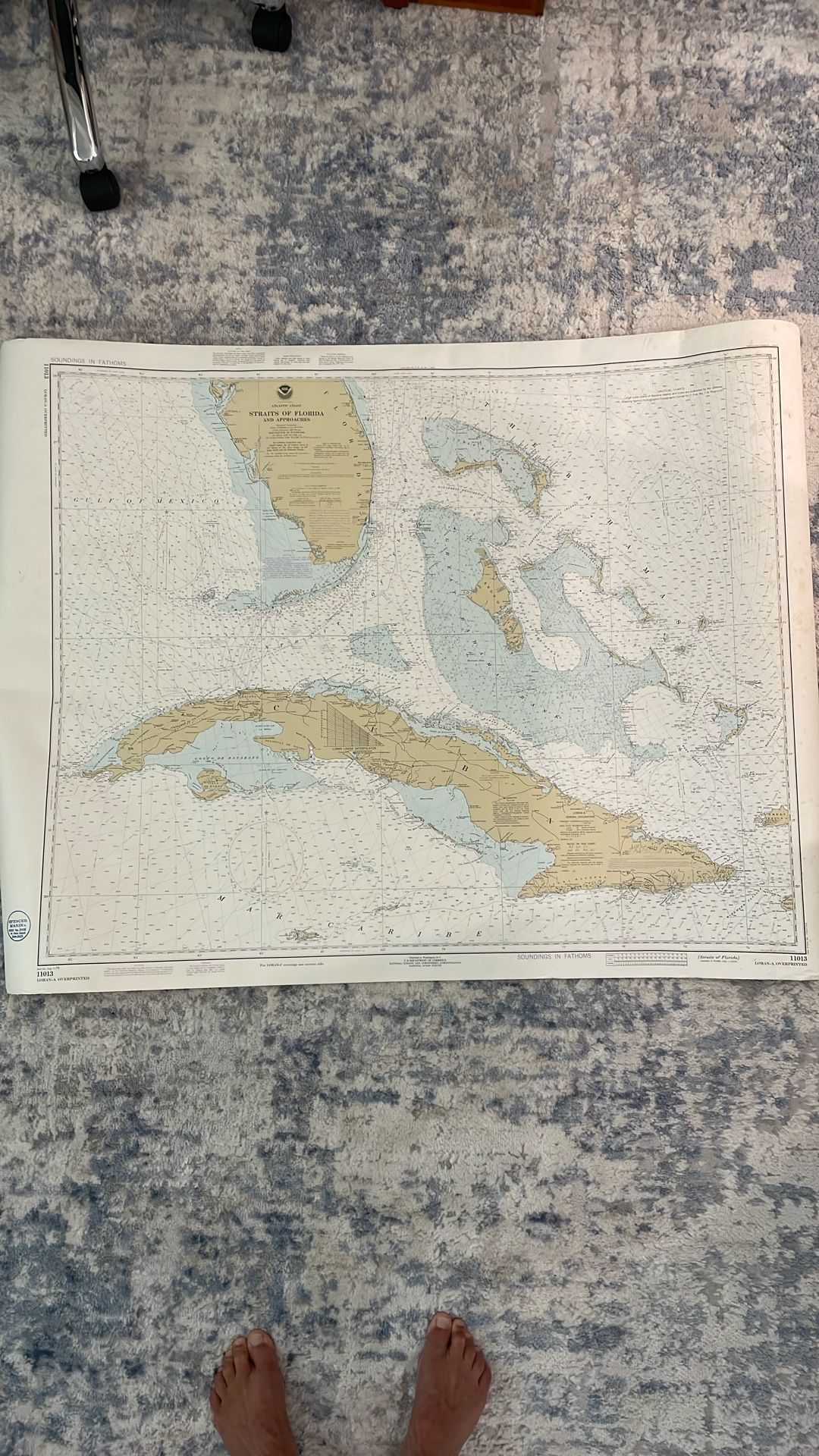 Nautical Chart Straits Of Florida