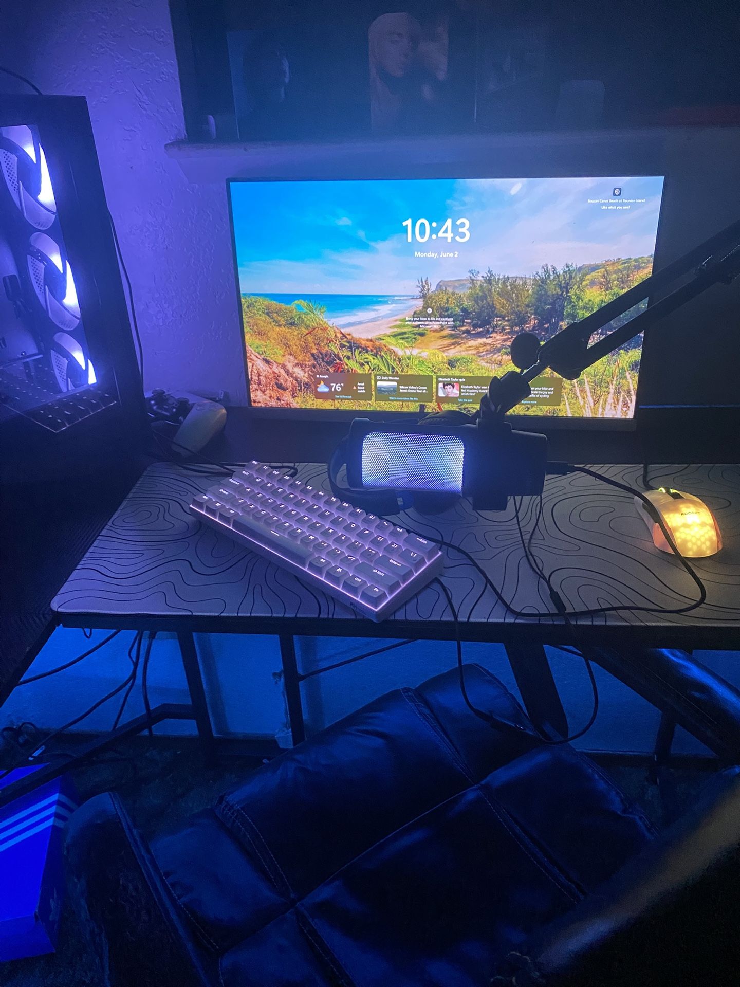 gaming pc setup