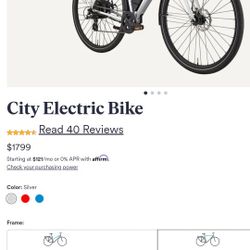 Charge (CITY) Electric Bike