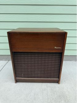 Vintage Magnavox Record Player Console Mid Century Tube Stereo
