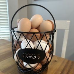 Organic eggs