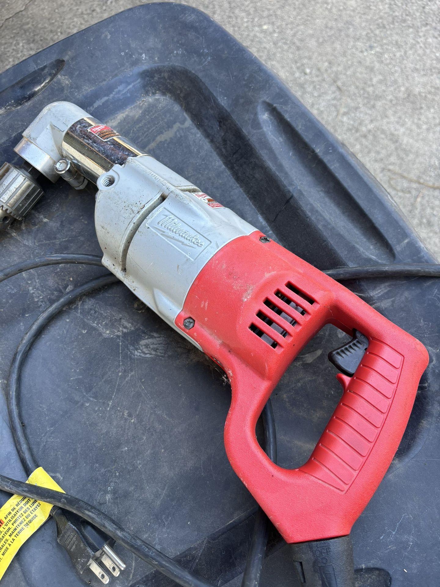 Milwaukee Right Angle Drill