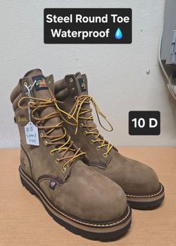 Thorogood Work Boots sz 10 D STEEL TOE
