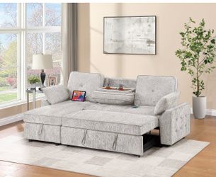 Pull out bed couch new in box