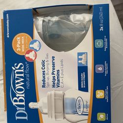 Dr brown’s 8oz Bottles 3 Pack