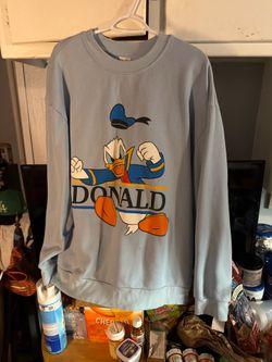 Disney Donald Duck Sweater Light Blue XXL