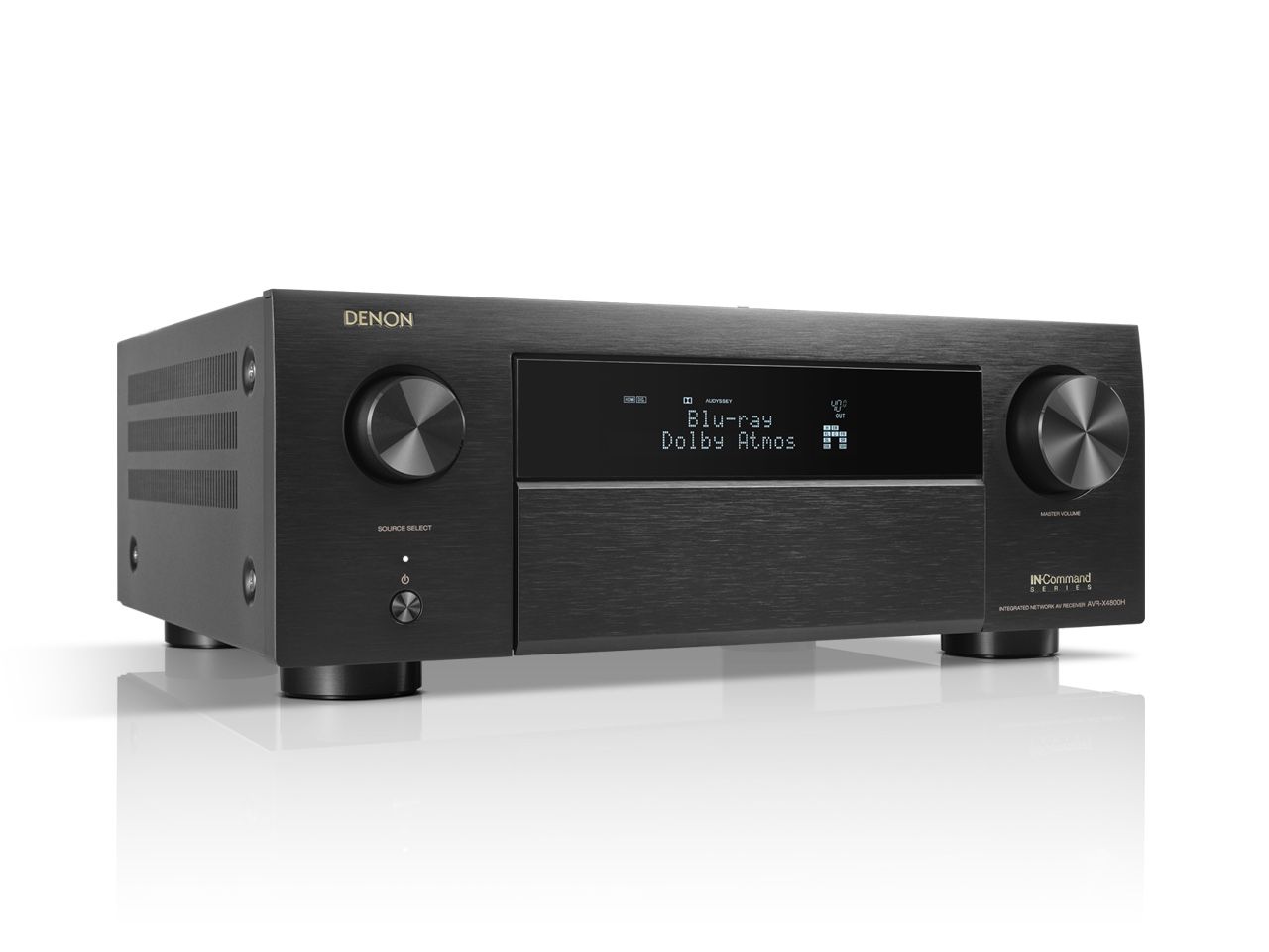Denon AVR-X4800H 9.4-Ch Receiver, 8K UHD Home Theater Stereo Receivers (125W X 9) Built-in Bluetooth, Wi-Fi HEOS, Multi-Room Streaming, Dolby Atmos, D